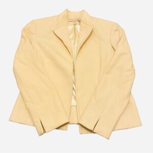 Mainbocher Wool Cashmere Blend Blazer Size 4